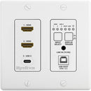 WyreStorm 3-Input In-Wall HDBaseT Transmitter (2-Gang US)