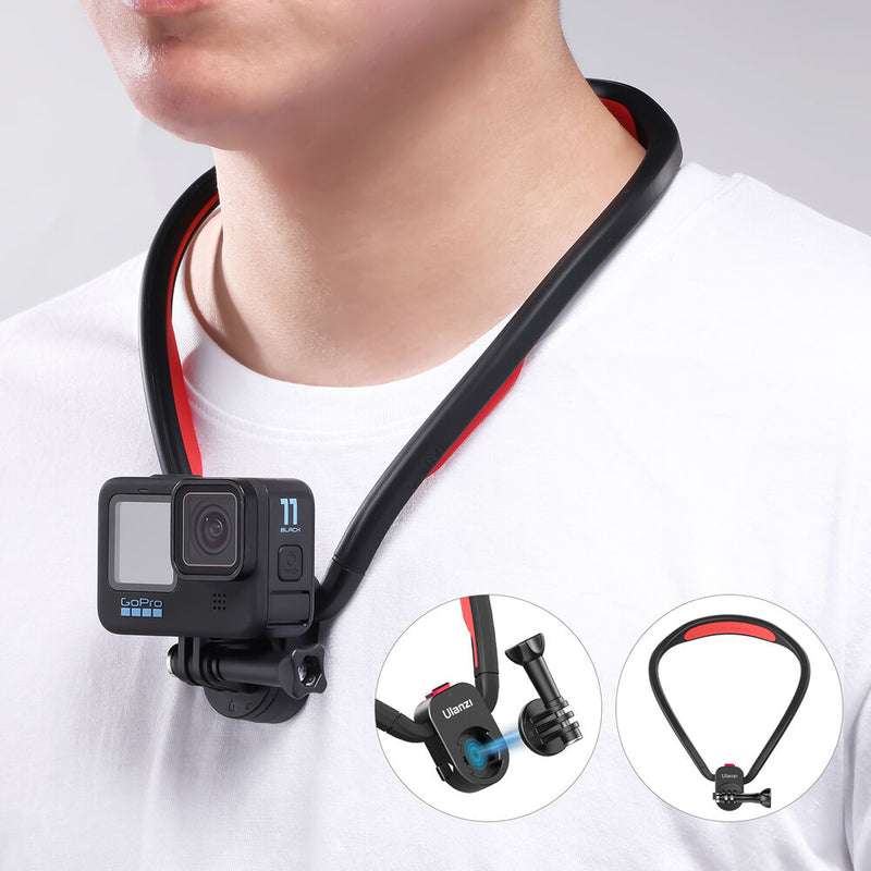 Ulanzi Go-Quick II Magnetic Quick Release Neck Mount for GoPro/Action Camera