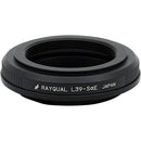Rayqual Lens Mount Adapter for L39 Screw Mount Lens to Sony E-Mount Camera