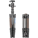 Leofoto LX-255CT Urban Series Carbon Fiber Tripod with XB-32 Ball Head