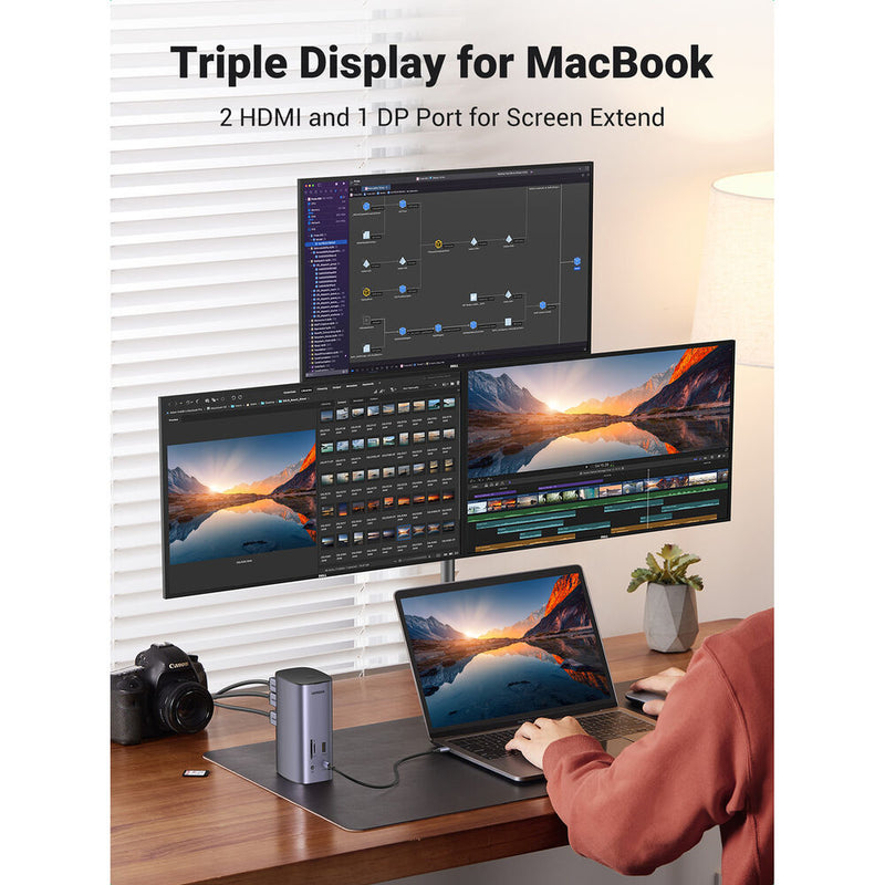 UGREEN 12-in-1 Fast Charge Universal Docking Station