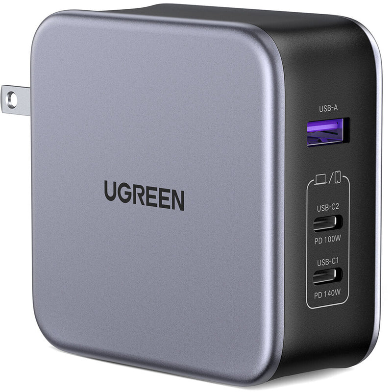 UGREEN Nexode 140W GaN 3-Port USB Wall Charger