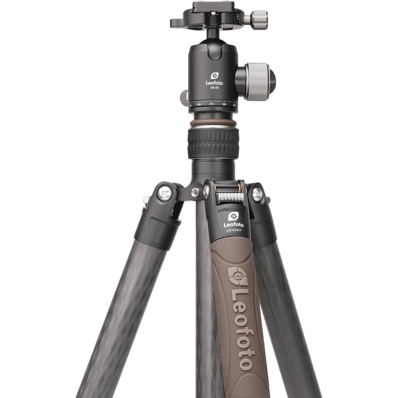 Leofoto LX-324CT Urban Series Carbon Fiber Tripod with XB-38 Ball Head (68.31")
