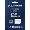 Samsung 128GB PRO Ultimate UHS-I microSDXC Card with SD Adapter