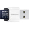 Samsung 128GB PRO Ultimate UHS-I microSDXC Card with Card Reader