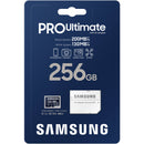 Samsung 256GB PRO Ultimate UHS-I microSDXC Card with SD Adapter