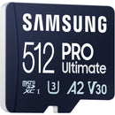 Samsung 512GB PRO Ultimate UHS-I microSDXC Card with SD Adapter