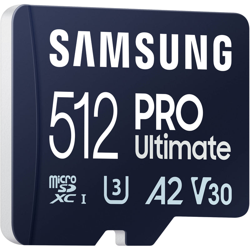 Samsung 512GB PRO Ultimate UHS-I microSDXC Card with SD Adapter