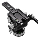 Leofoto LVC-253C Carbon Fiber Twin-Leg Tripod with BV-20 Video Head System