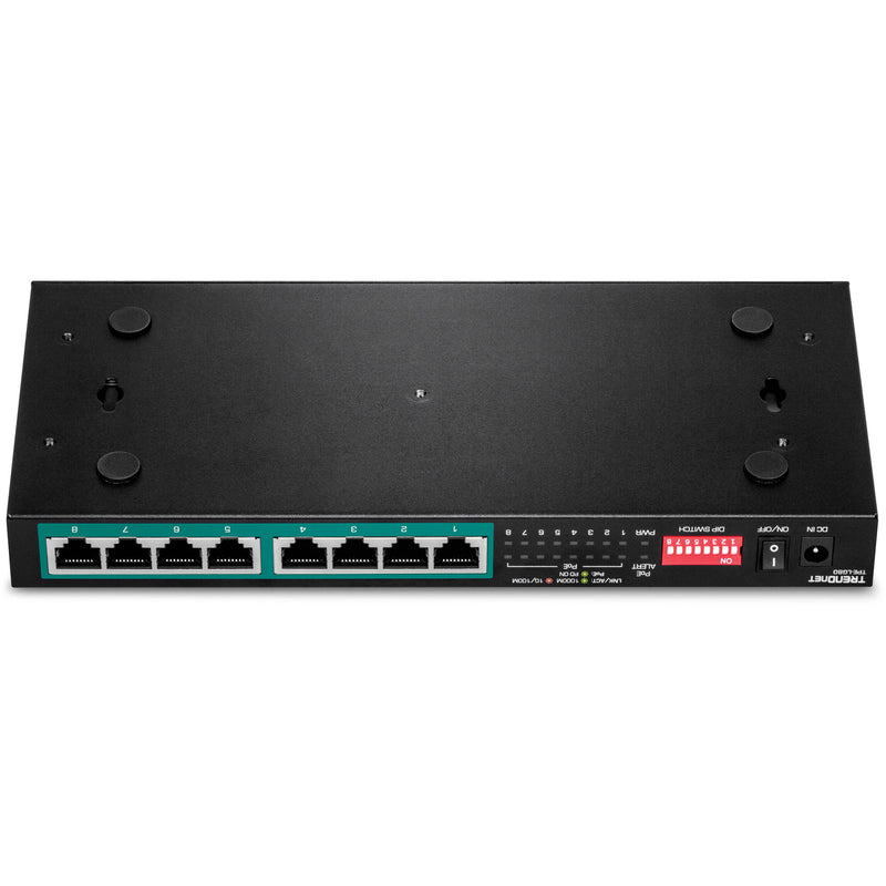 TRENDnet TPE-LG80 8-Port Gigabit PoE+ Compliant Unmanaged Network Switch