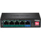 TRENDnet TPE-TG51g 5-Port Gigabit PoE+ Compliant Unmanaged Network Switch