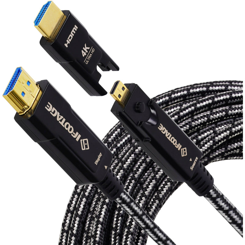 iFootage High-Speed HDMI to Micro-HDMI Cable with Adapter (32.8')