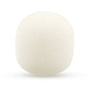 Bubblebee Industries The Microphone Foam for Lavalier Mics Pop Filter (Large, White, 5-Pack)