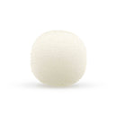 Bubblebee Industries The Microphone Foam for Lavalier Mics Pop Filter (Medium, White, 10-Pack)
