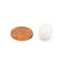 Bubblebee Industries The Microphone Foam for Lavalier Mics Pop Filter (Extra-Small, White, 10-Pack)