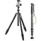 Gitzo GT2545T Series 2 Traveler Carbon Fiber Tripod with Center Ball Head & GM2542 Carbon Fiber Monopod (Special 50th Anniversary Kit)