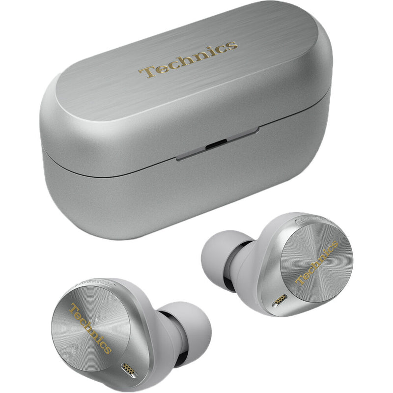 Technics EAH-AZ80 Noise-Canceling True Wireless In-Ear Headphones (Silver)