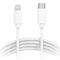Awanta USB-C to Lightning Cable (3', White)