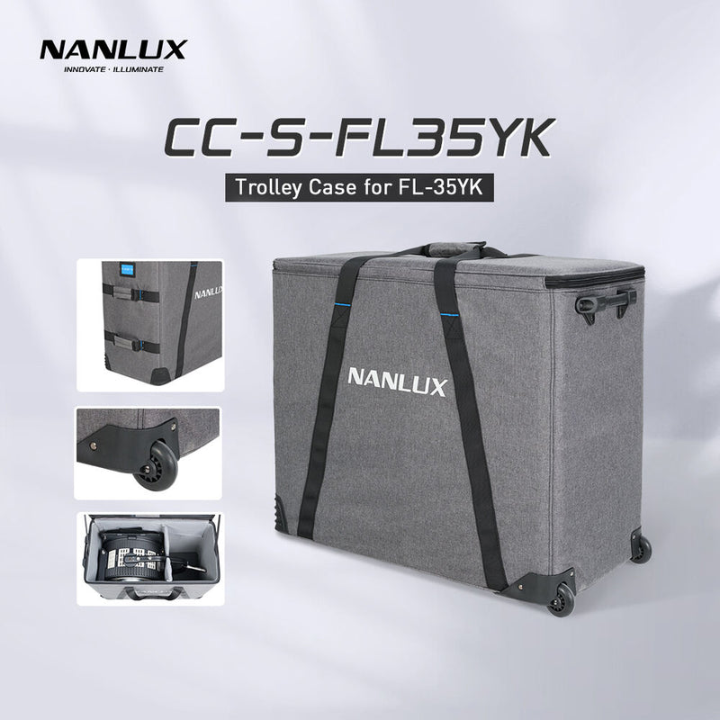 Nanlux Trolley Case for FL-35YK Fresnel Lens (Gray)