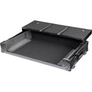 Headliner Pitch Black Flight Case with Laptop Platform and Wheels for RANE DJ FOUR (Black)