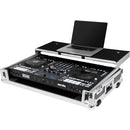 Headliner Flight Case with Laptop Platform and Wheels for RANE DJ FOUR (Silver/Black)