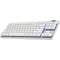 Logitech G PRO X TKL LIGHTSPEED Wireless RGB Gaming Keyboard (White, Tactile)