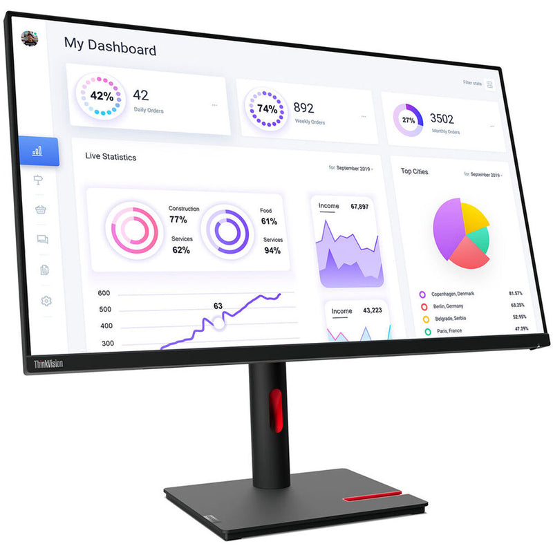 Lenovo 21.5" ThinkVision Monitor (Black)