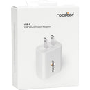 Rocstor 20W Smart USB-C Power Adapter (White)