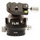 FLM 55GX Centerball Tripod Head&nbsp;with SRB-60 QR Clamp