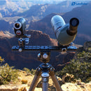 Leofoto FDM-02 Binocular Rangefinder Rail Kit (12.6")