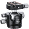 Leofoto LH-47 47mm Low-Profile Ball Head with QP-70N Quick Release Plate