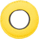 Bluestar Round Ultra Small Viewfinder Eyecushion (Fleece, Yellow)