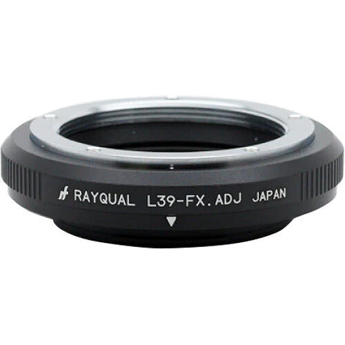 Rayqual Adapter for L39 Adjustable Screw-Mount Lens to FUJIFILM X-Mount Camera