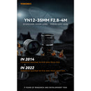 Yongnuo 12-35mm f/2.8-4M Lens (Micro Four Thirds)