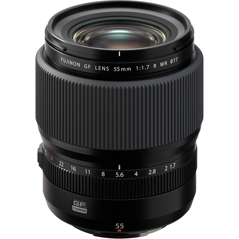 FUJIFILM GF 55mm f/1.7R WR Lens (FUJIFILM G)