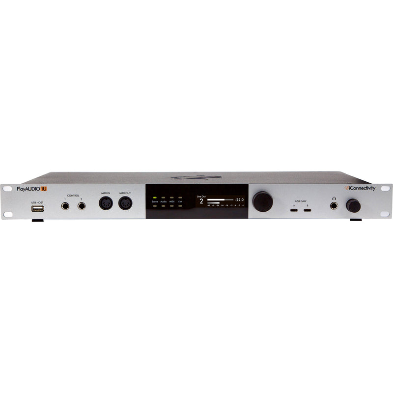 iConnectivity PlayAUDIO1U Dual USB-C Playback Audio/MIDI Interface