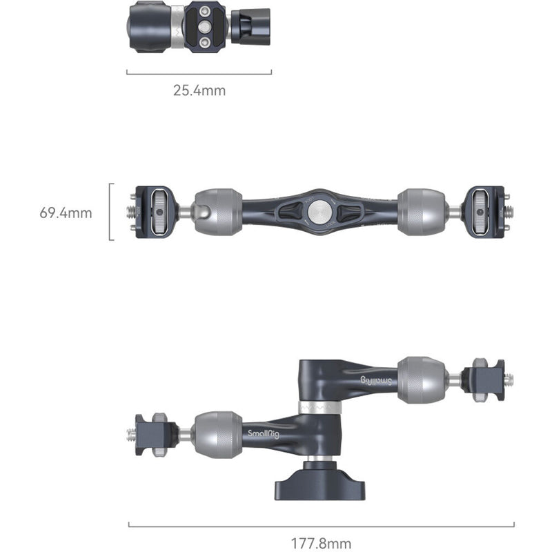 SmallRig Magic Arm with Rosette Gear (7")