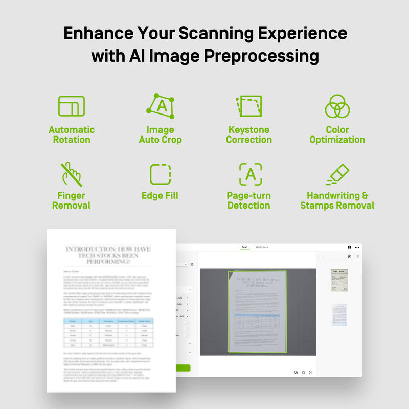 IPEVO Document Scanner Upgrade Kit (Pad, US)