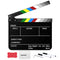 Neewer Acrylic Movie/Film/Theatre Plastic Clapboard Kit (12 x 10")