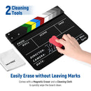 Neewer Acrylic Movie/Film/Theatre Plastic Clapboard Kit (12 x 10")