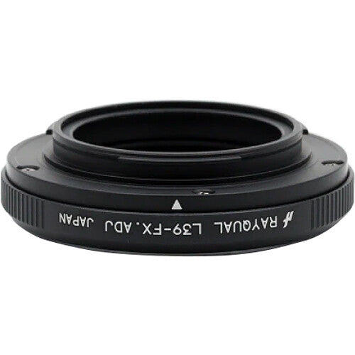 Rayqual Adapter for L39 Adjustable Screw-Mount Lens to FUJIFILM X-Mount Camera