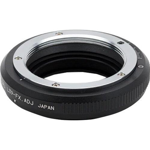 Rayqual Adapter for L39 Adjustable Screw-Mount Lens to FUJIFILM X-Mount Camera