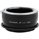 Rayqual Lens Adapter for Nikon F Lens to Leica L Camera