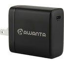 Awanta 65W USB-C GaN Single Port Compact Foldable Wall Charger