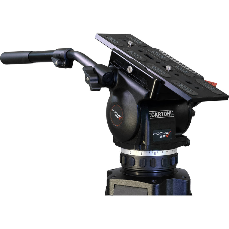Cartoni Focus 22 Cine Fluid Head (100mm Half Ball)