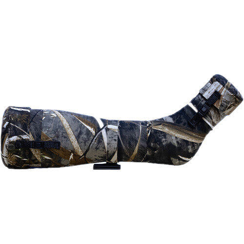 LensCoat Cover for Athlon Ares G2 UHD 85 Angled Scope (Realtree Max5)