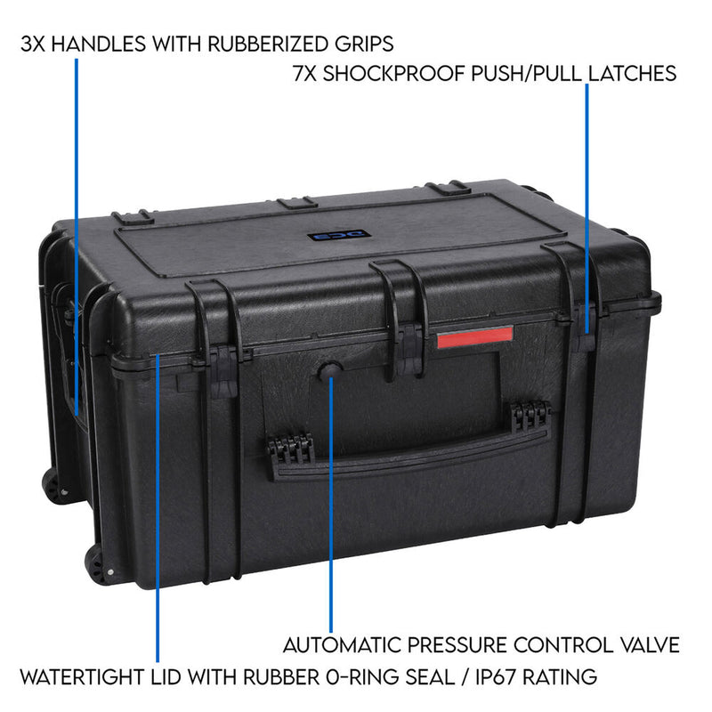 DCB Cases Element Series 8505 Waterproof Utility Case (Empty)
