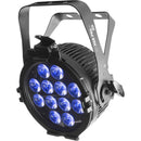 CHAUVET DJ SlimPAR Pro H USB Low-Profile RGBAW+UV LED PAR (Black, 4-Pack)