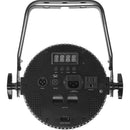CHAUVET DJ SlimPAR Pro H USB Low-Profile RGBAW+UV LED PAR (Black, 4-Pack)