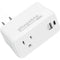 Plugable Wall Outlet Extender (White)